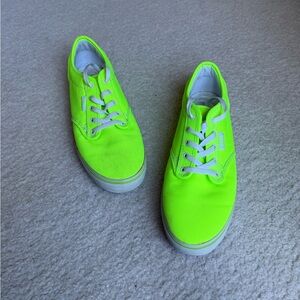 Vans Neon Green Sneakers